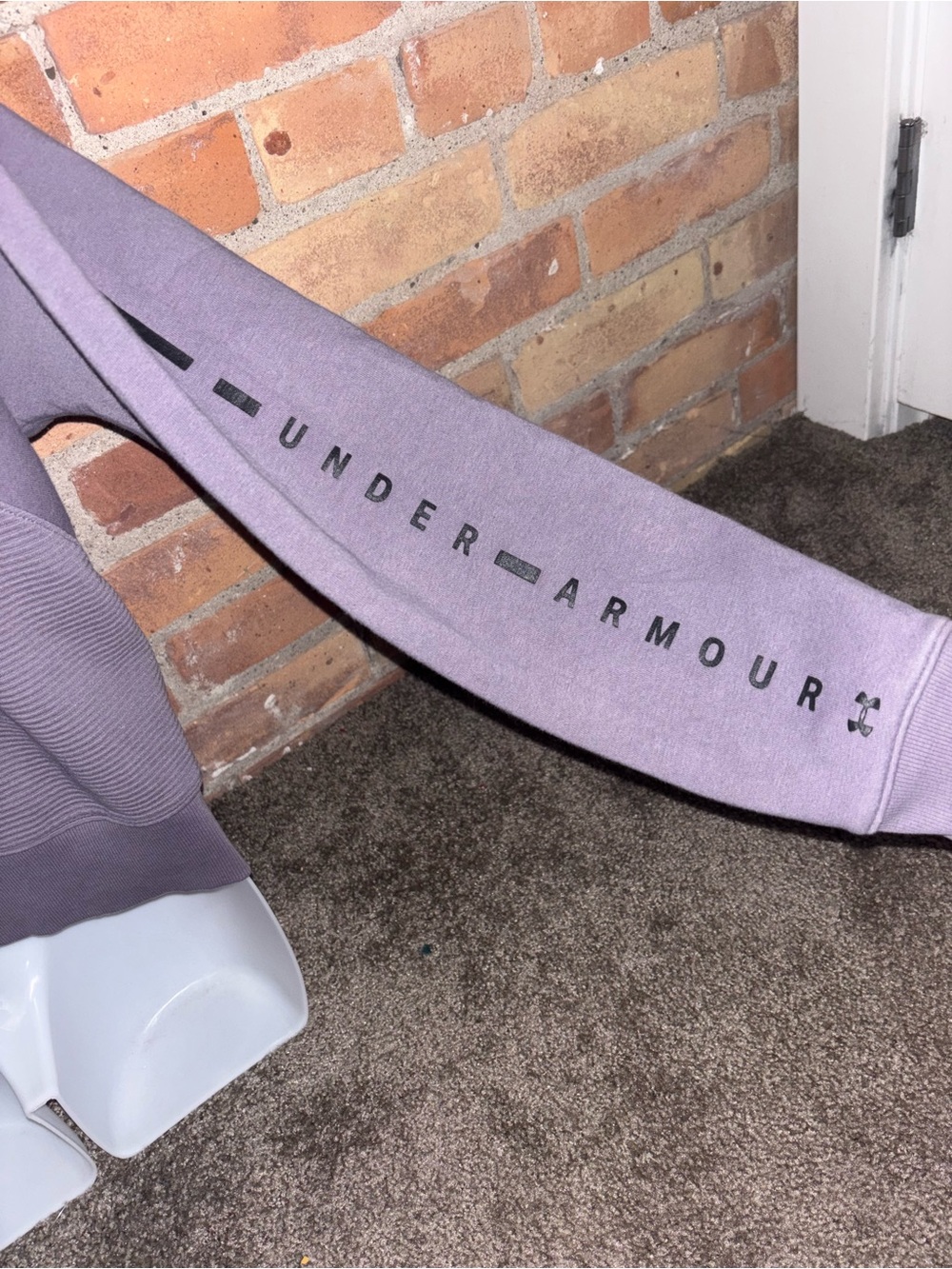 Under Armour Women's Zip-Up Hooded Jacket - Lilac Purple - Picture 3 of 4